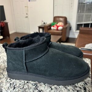 UGG Black Ankle Boots